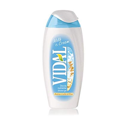 gel douche vidal almond&cream ml.500